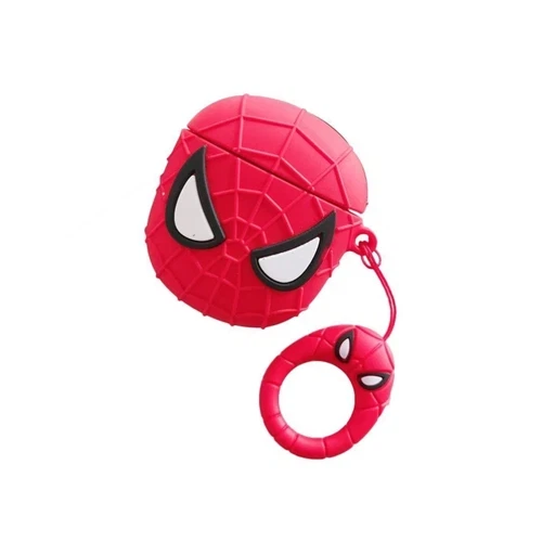 Чехол силиконовый для наушников AirPods1/2 Человек-паук